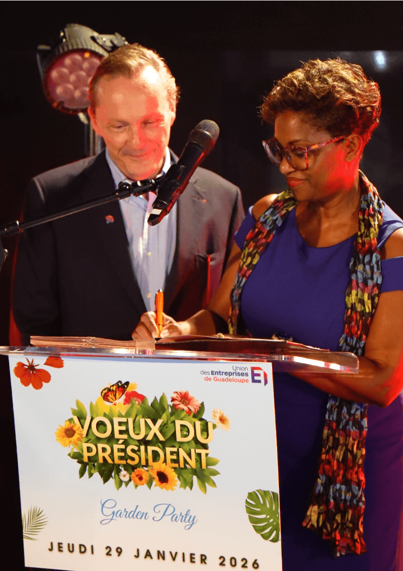 Signature de la Convention de partenariat : MMG x UDE-MEDEF Guadeloupe